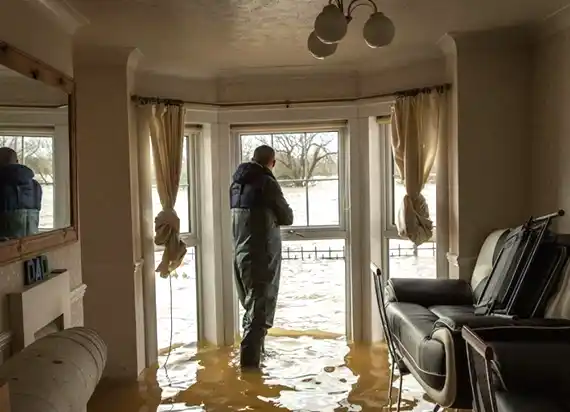water damage restoration service Olympia Fields